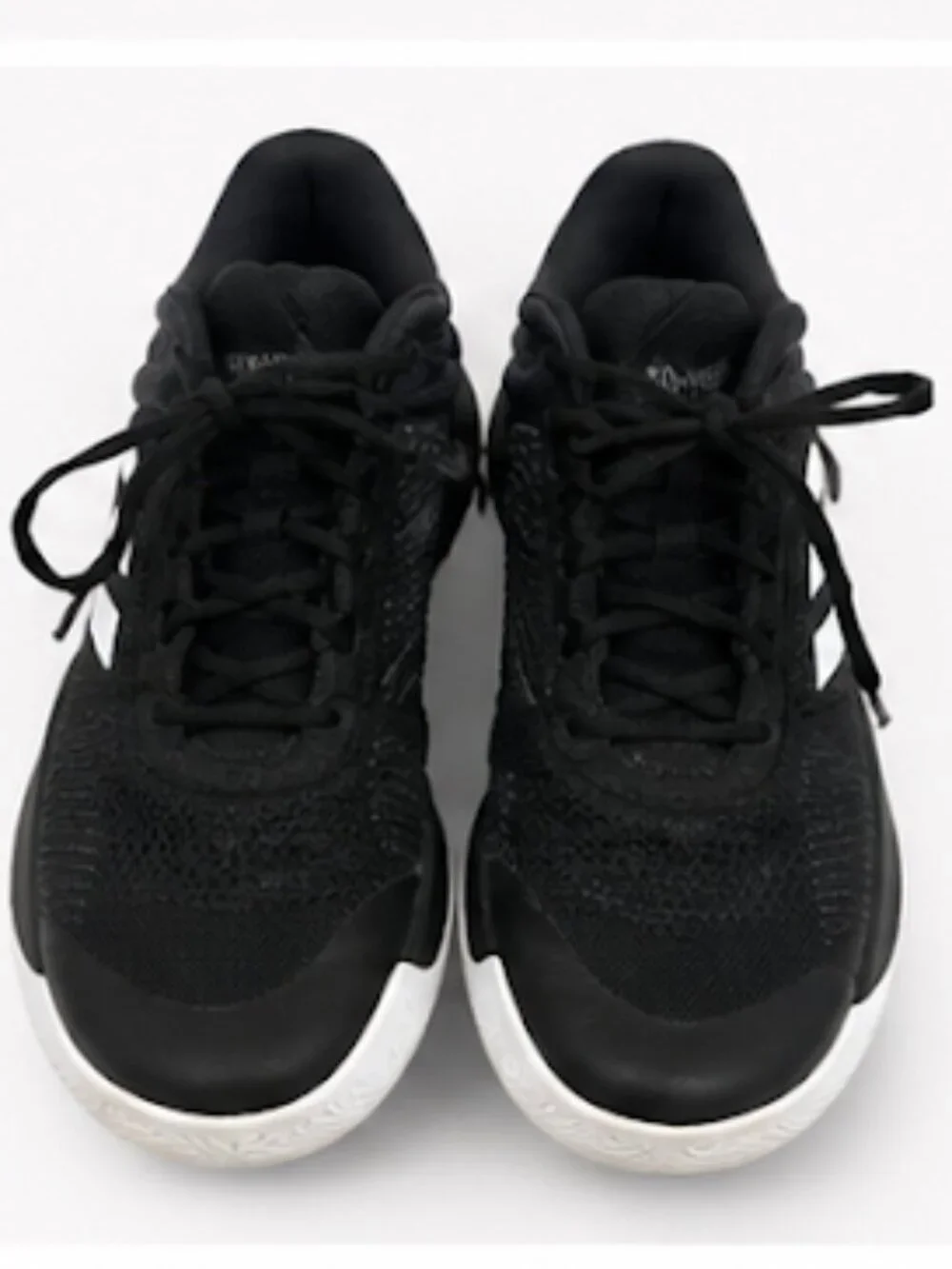 Adidas Pro Bounce 2018 Low Black White Basketball Shoes Womens 5.5